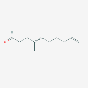 4-Methyldeca-4,9-dienal