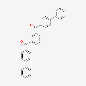 (1,3-Phenylene)bis[([1,1'-biphenyl]-4-yl)methanone]