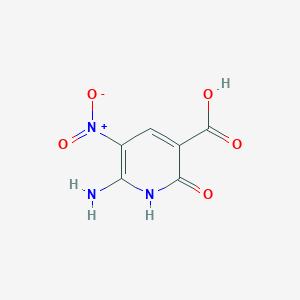 6-Amino-2-hydroxy-5-nitropyridine-3-carboxylic acid