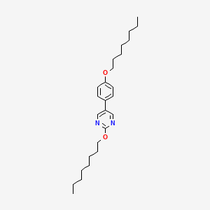 2-(Octyloxy)-5-[4-(octyloxy)phenyl]pyrimidine