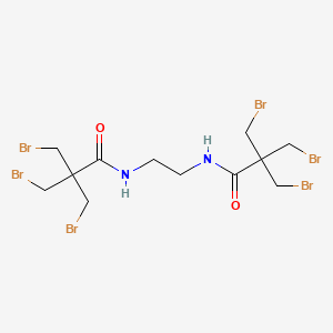 N,N'-(Ethane-1,2-diyl)bis[3-bromo-2,2-bis(bromomethyl)propanamide]