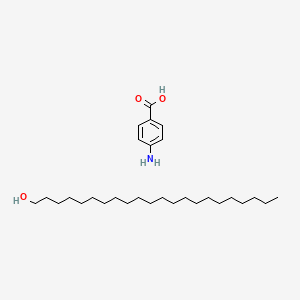 4-Aminobenzoic acid;docosan-1-ol