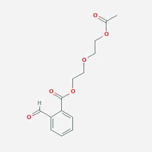 2-[2-(Acetyloxy)ethoxy]ethyl 2-formylbenzoate