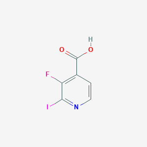 B142876 3-Fluoro-2-iodopyridine-4-carboxylic acid CAS No. 153035-09-7