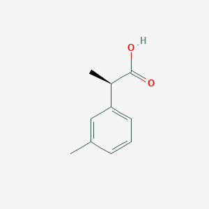 molecular formula C10H12O2 B1428769 (R)-2-m-Tolyl-propionic acid CAS No. 213406-28-1