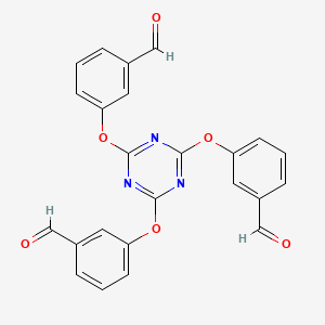 3,3',3''-[1,3,5-Triazine-2,4,6-triyltris(oxy)]tribenzaldehyde