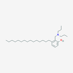 2-[(Dipropylamino)methyl]-3-pentadecylphenol