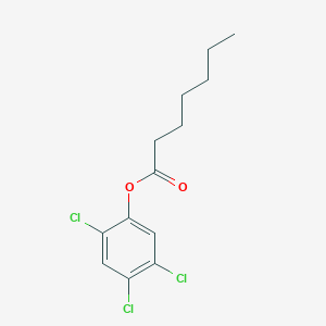 2,4,5-Trichlorophenyl heptanoate