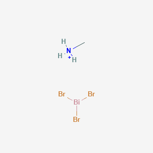 Methylazanium;tribromobismuthane