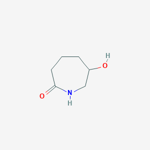 molecular formula C6H11NO2 B1428780 6-Hydroxyazepan-2-one CAS No. 1292369-55-1