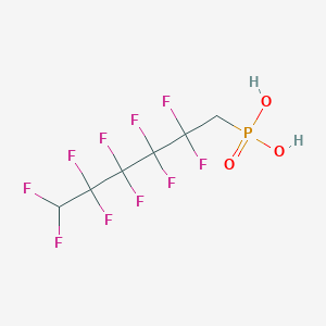 (2,2,3,3,4,4,5,5,6,6-Decafluorohexyl)phosphonic acid