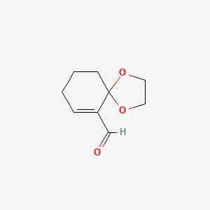 1,4-Dioxaspiro[4.5]dec-6-ene-6-carbaldehyde