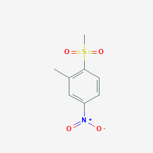 molecular formula C8H9NO4S B1428781 2-(甲磺酰基)-5-硝基甲苯 CAS No. 736997-98-1