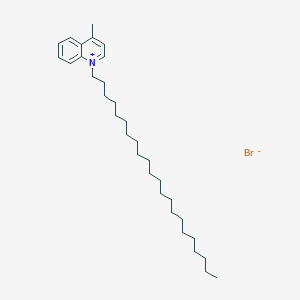 molecular formula C32H54BrN B14287833 1-Docosyl-4-methylquinolin-1-ium bromide CAS No. 138219-63-3