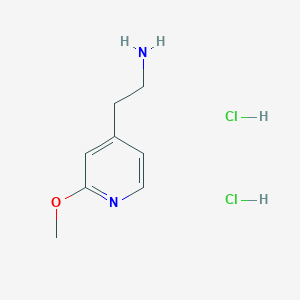 molecular formula C8H14Cl2N2O B1428788 2-(2-Methoxypyridin-4-yl)ethanamine dihydrochloride CAS No. 170026-02-5
