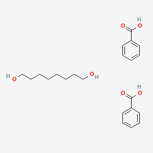 molecular formula C22H30O6 B14287999 Benzoic acid;octane-1,8-diol CAS No. 114078-80-7