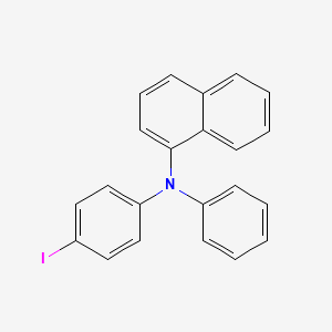 N-(4-Iodophenyl)-N-phenylnaphthalen-1-amine