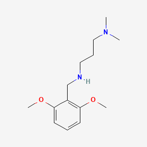 N~3~-[(2,6-Dimethoxyphenyl)methyl]-N~1~,N~1~-dimethylpropane-1,3-diamine