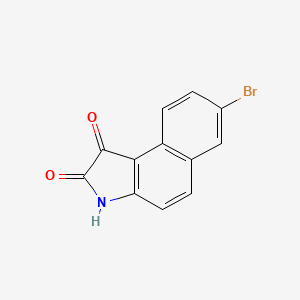 7-Bromo-1h-benzo[e]indole-1,2(3h)-dione