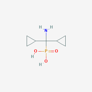 [Amino(dicyclopropyl)methyl]phosphonic acid