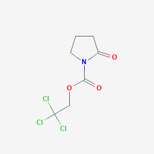 2,2,2-Trichloroethyl 2-oxopyrrolidine-1-carboxylate