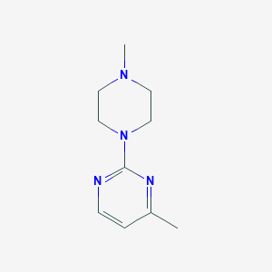 4-Methyl-2-(4-methylpiperazin-1-yl)pyrimidine