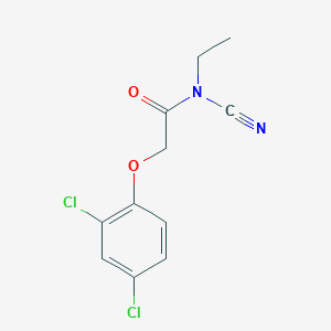 N-Cyano-2-(2,4-dichlorophenoxy)-N-ethylacetamide