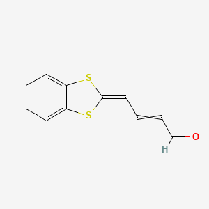 4-(2H-1,3-Benzodithiol-2-ylidene)but-2-enal