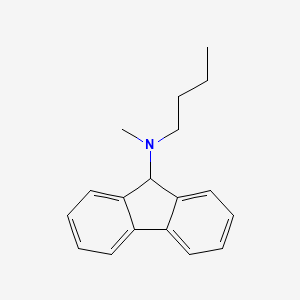 N-Butyl-N-methyl-9H-fluoren-9-amine