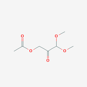 2-Propanone, 3-(acetyloxy)-1,1-dimethoxy-