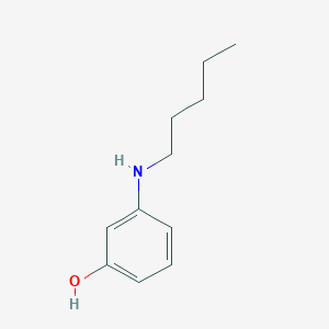 3-(Pentylamino)phenol