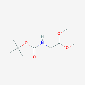 molecular formula C9H19NO4 B142885 叔丁基（2,2-二甲氧基乙基）氨基甲酸酯 CAS No. 127119-09-9