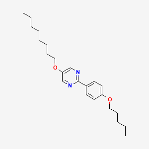 5-(Octyloxy)-2-[4-(pentyloxy)phenyl]pyrimidine