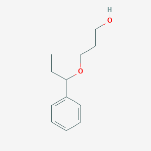 3-(1-Phenylpropoxy)propan-1-ol