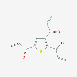 1,1',1''-(Thiene-2,3,5-triyl)tri(prop-2-en-1-one)