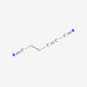 Hex-2-en-4-ynedinitrile