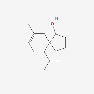 7-Methyl-10-(propan-2-yl)spiro[4.5]dec-7-en-1-ol