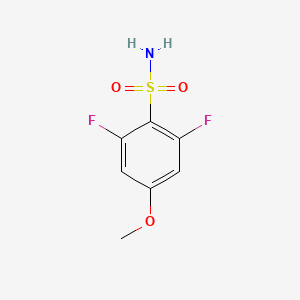 B1428866 2,6-Difluoro-4-methoxybenzenesulfonamide CAS No. 1261738-62-8