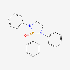 1,2,3-Triphenyl-1,3,2lambda~5~-diazaphospholidin-2-one