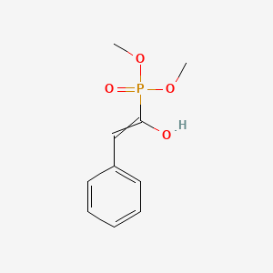 Dimethyl (1-hydroxy-2-phenylethenyl)phosphonate