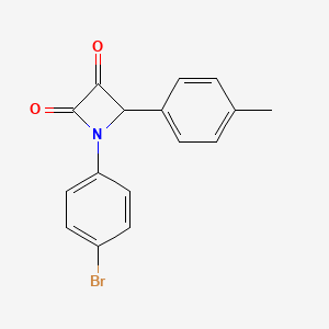 1-(4-Bromophenyl)-4-(4-methylphenyl)azetidine-2,3-dione