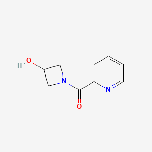 B1428899 (3-Hydroxyazetidin-1-yl)(pyridin-2-yl)methanone CAS No. 1341470-96-9