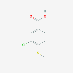B1428900 3-Chloro-4-(methylsulfanyl)benzoic acid CAS No. 121120-08-9