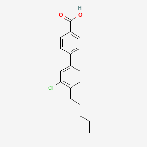 3'-Chloro-4'-pentyl[1,1'-biphenyl]-4-carboxylic acid