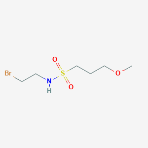 B1428920 N-(2-bromoethyl)-3-methoxypropane-1-sulfonamide CAS No. 1342285-08-8