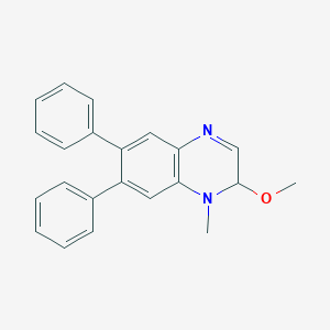 2-Methoxy-1-methyl-6,7-diphenyl-1,2-dihydroquinoxaline