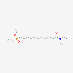 Diethyl [11-(diethylamino)-11-oxoundecyl]phosphonate