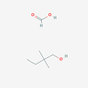 2,2-Dimethylbutan-1-ol;formic acid