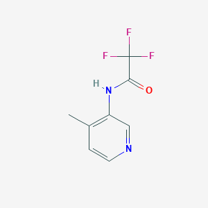 molecular formula C8H7F3N2O B1428923 2,2,2-trifluoro-N-(4-methylpyridin-3-yl)acetamide CAS No. 1128192-05-1