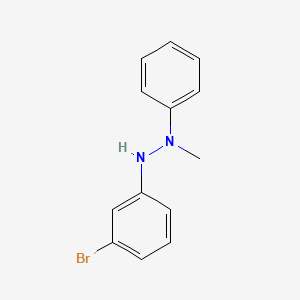 2-(3-Bromophenyl)-1-methyl-1-phenylhydrazine